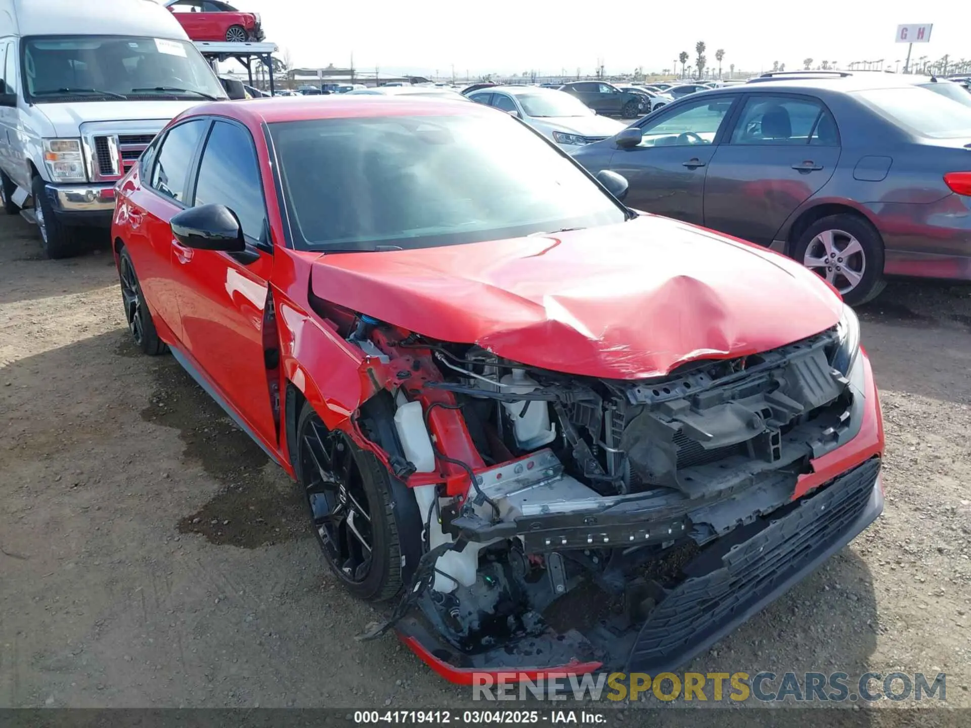 6 Фотография поврежденного автомобиля 19XFL2H80RE016128 HONDA CIVIC 2024