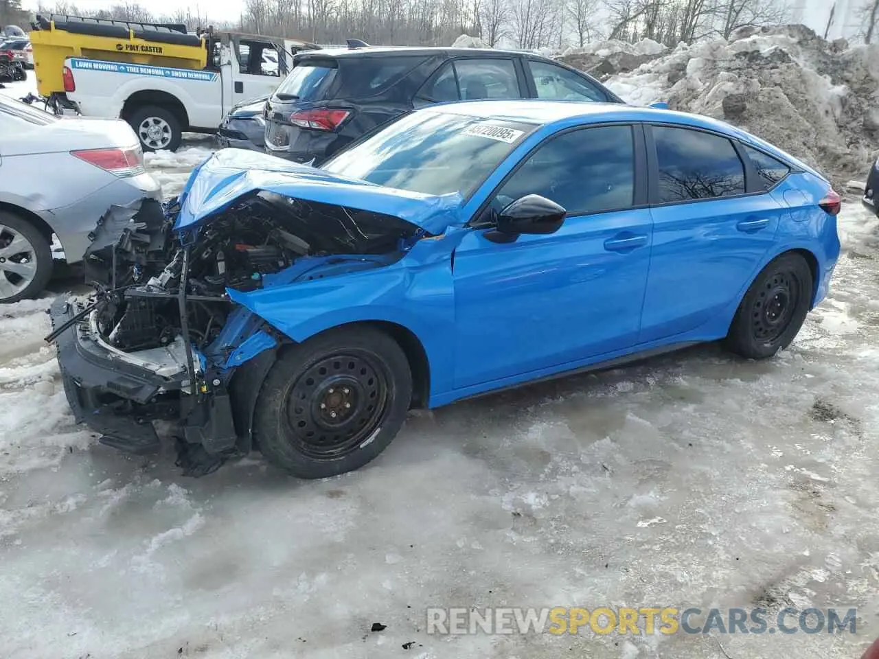 1 Photograph of a damaged car 19XFL2H82RE010315 HONDA CIVIC 2024