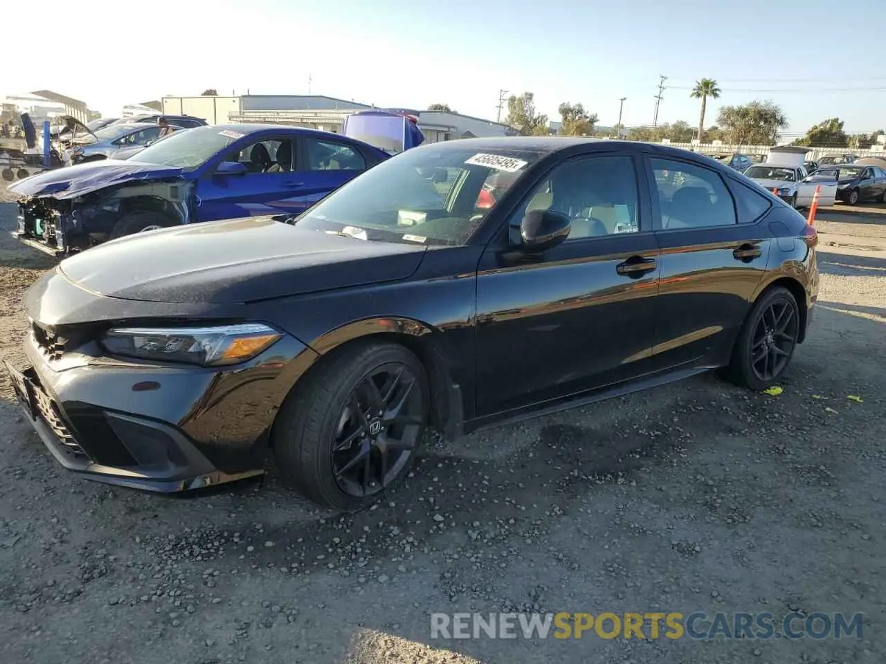 1 Photograph of a damaged car 19XFL2H83RE020156 HONDA CIVIC 2024