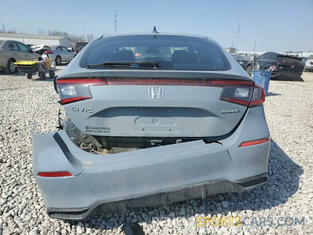 6 Photograph of a damaged car 19XFL2H84RE005004 HONDA CIVIC 2024