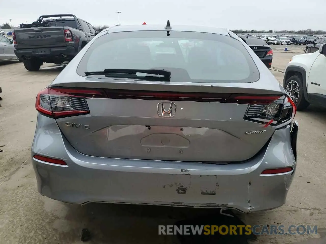 6 Фотография поврежденного автомобиля 19XFL2H84RE018836 HONDA CIVIC 2024