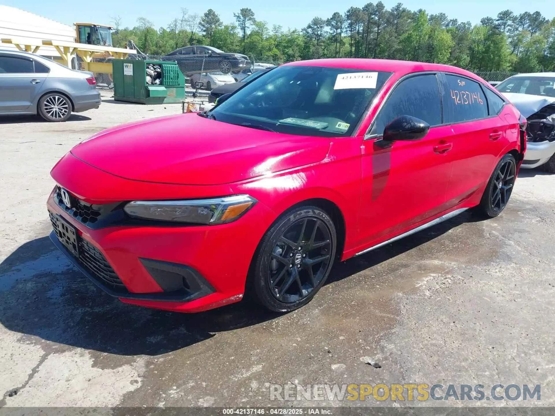 2 Photograph of a damaged car 19XFL2H85RE031529 HONDA CIVIC 2024