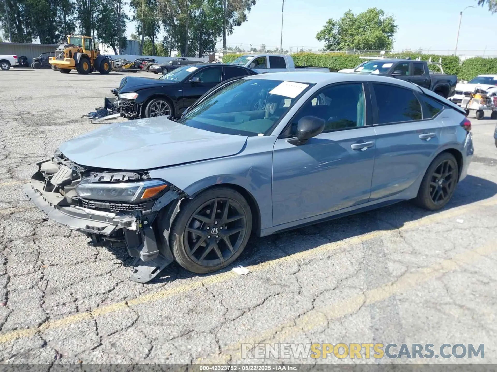 2 Photograph of a damaged car 19XFL2H86RE010544 HONDA CIVIC 2024