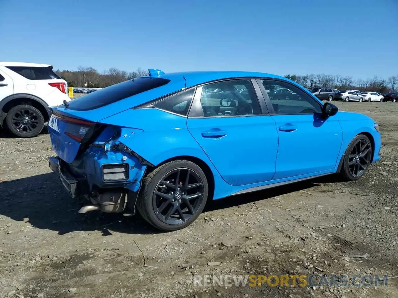 3 Photograph of a damaged car 19XFL2H86RE021771 HONDA CIVIC 2024