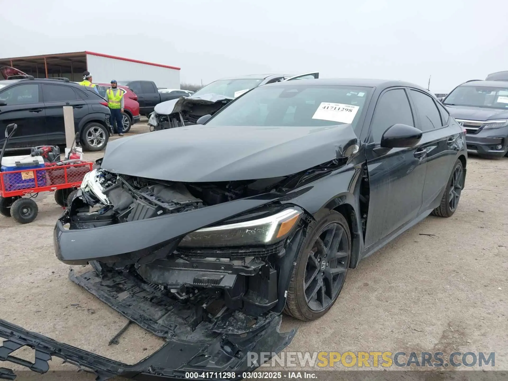 2 Фотография поврежденного автомобиля 19XFL2H86RE036898 HONDA CIVIC 2024