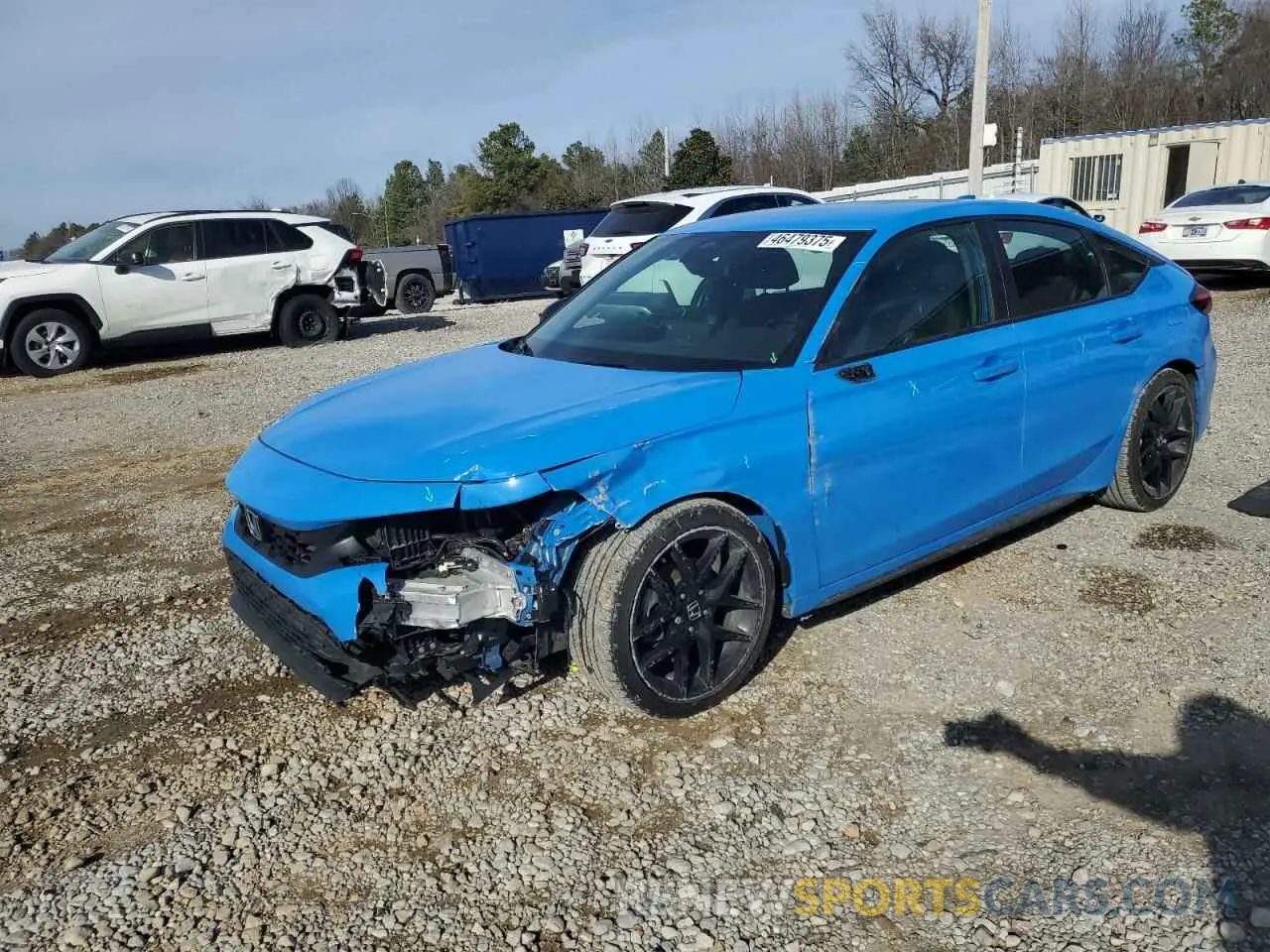 1 Photograph of a damaged car 19XFL2H87RE022458 HONDA CIVIC 2024
