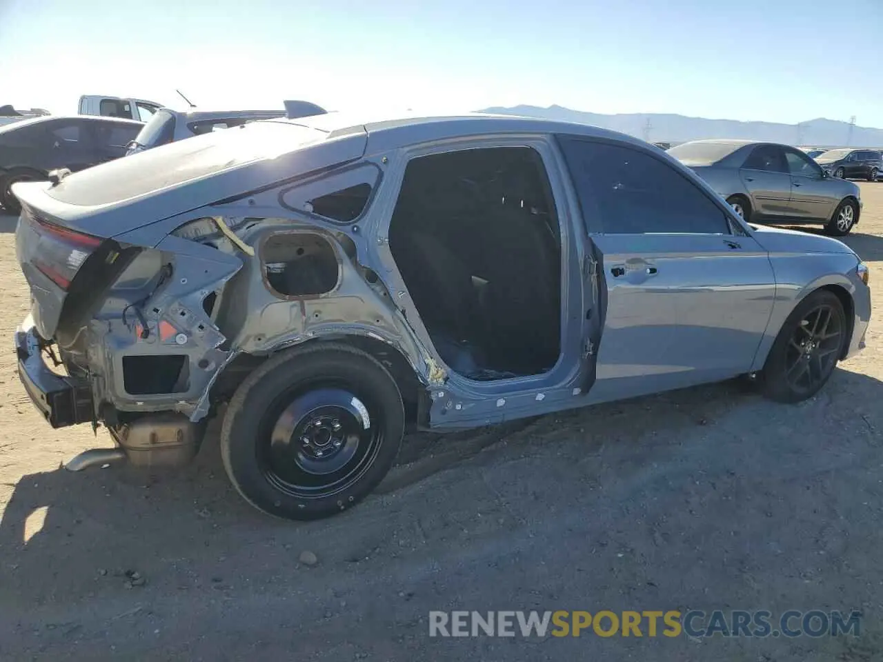 3 Photograph of a damaged car 19XFL2H88RE042671 HONDA CIVIC 2024