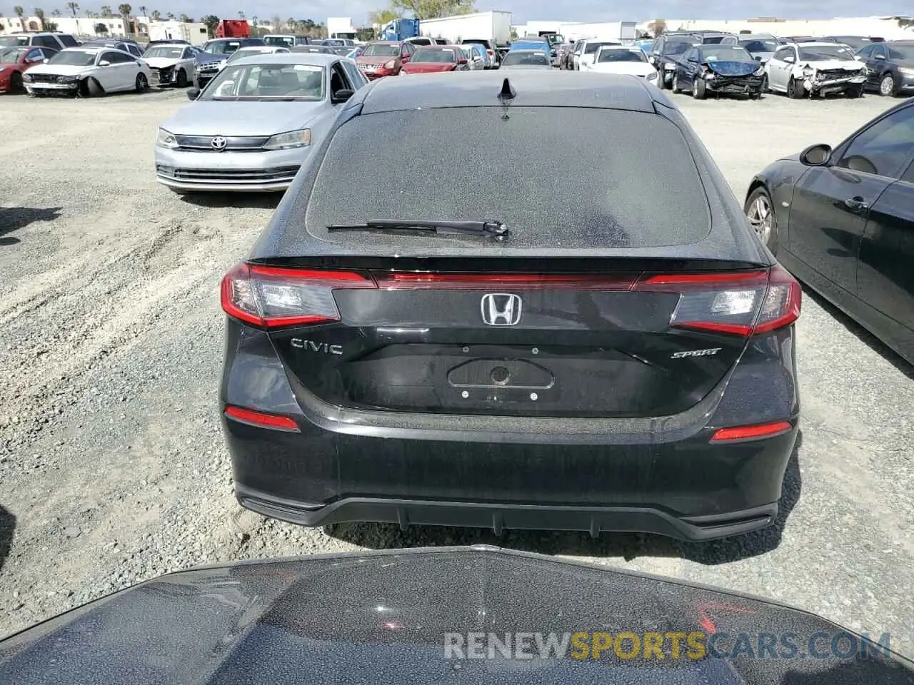6 Фотография поврежденного автомобиля 19XFL2H89RE017357 HONDA CIVIC 2024