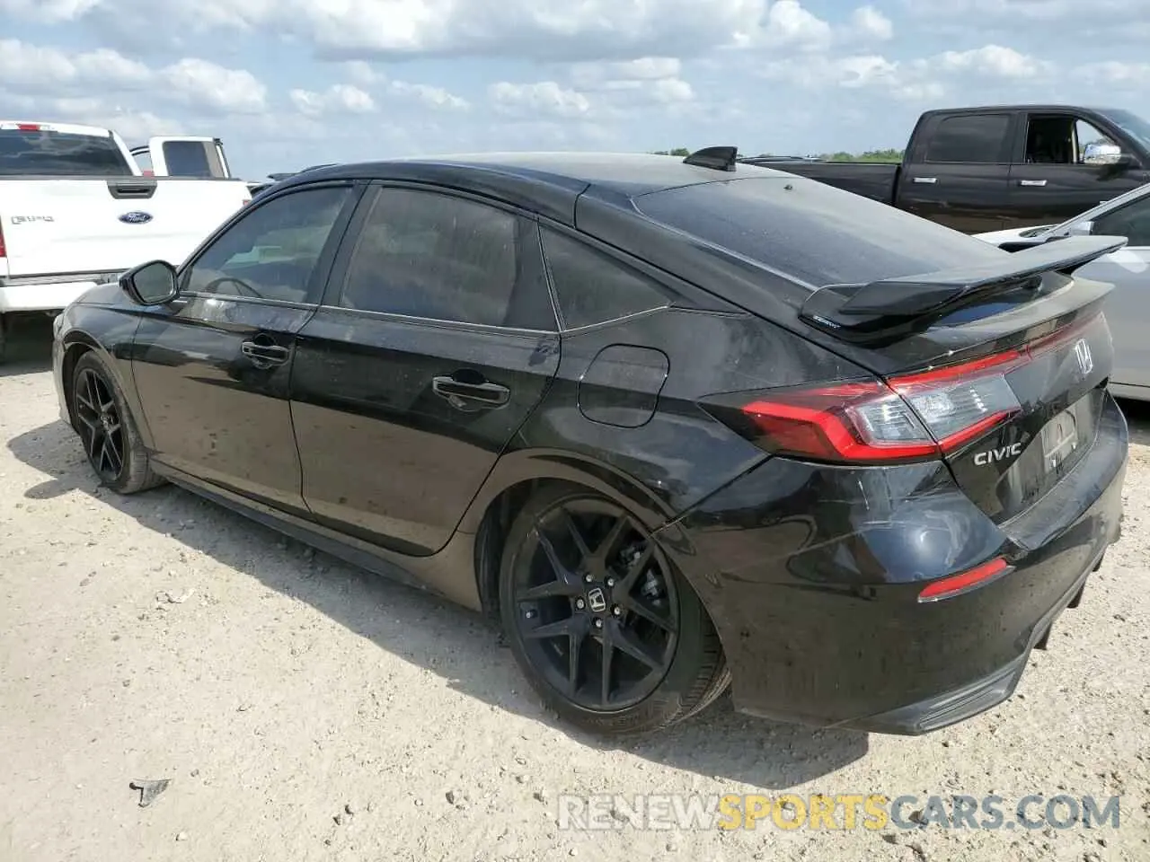 2 Photograph of a damaged car 19XFL2H89RE023949 HONDA CIVIC 2024