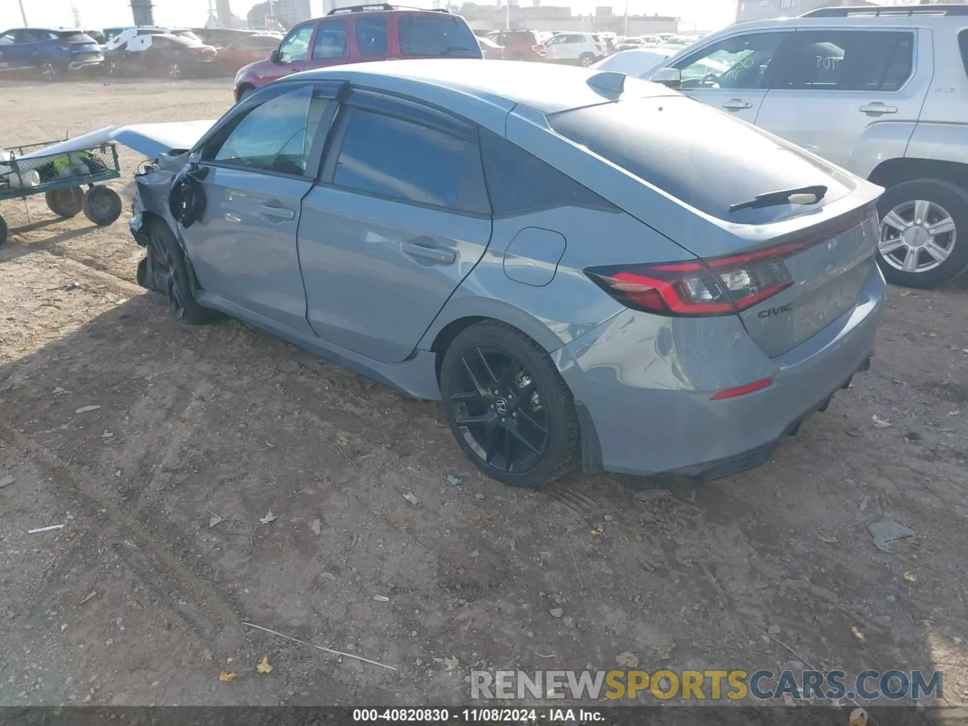 3 Фотография поврежденного автомобиля 19XFL2H89RE025541 HONDA CIVIC 2024