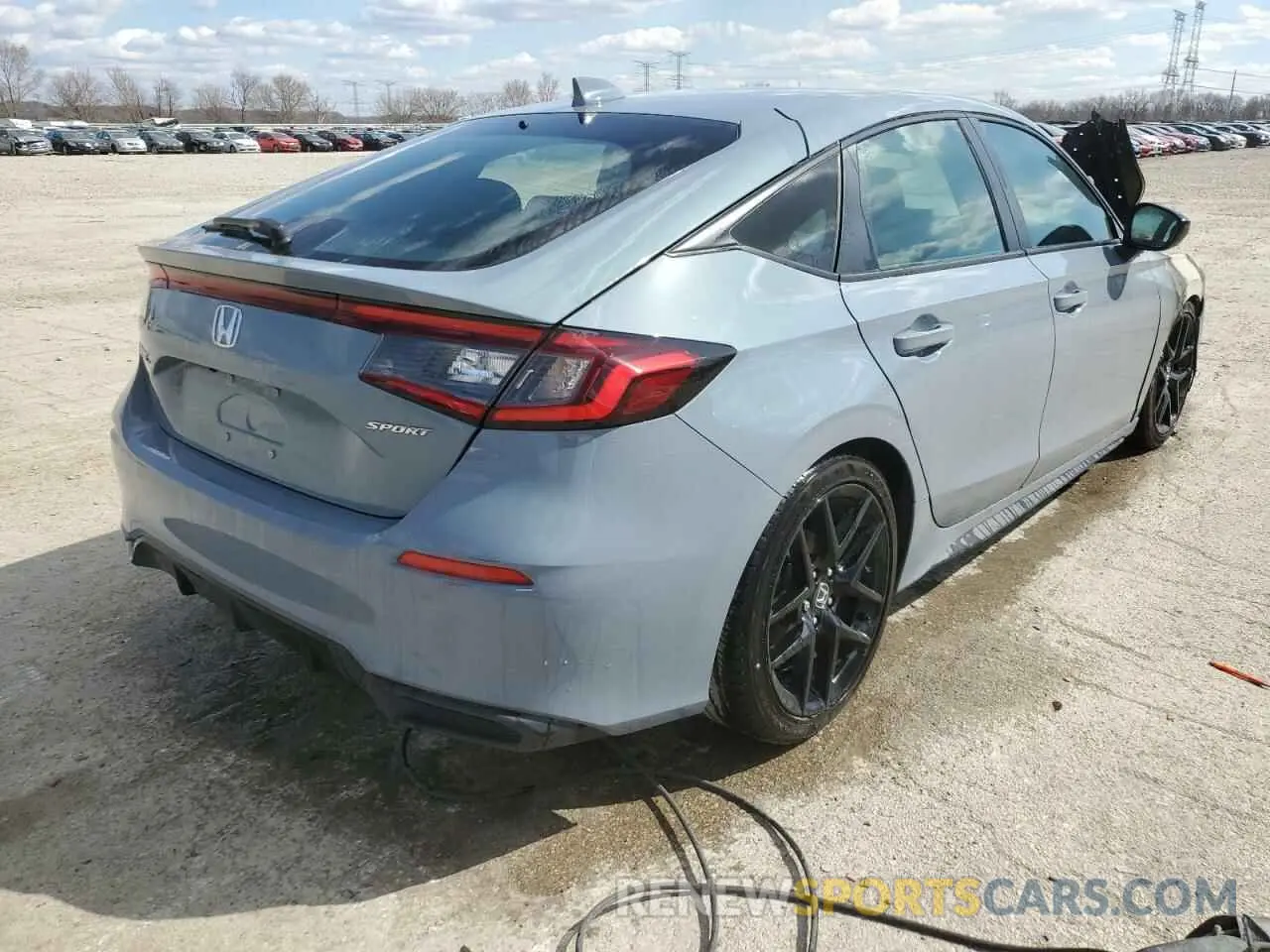 3 Photograph of a damaged car 19XFL2H89RE032649 HONDA CIVIC 2024