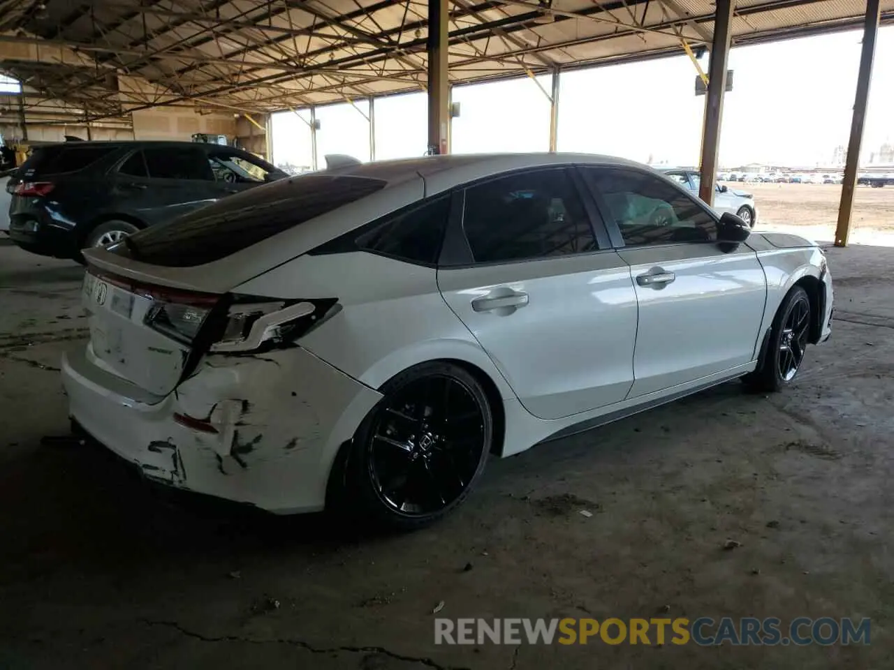 3 Photograph of a damaged car 19XFL2H8XRE036807 HONDA CIVIC 2024