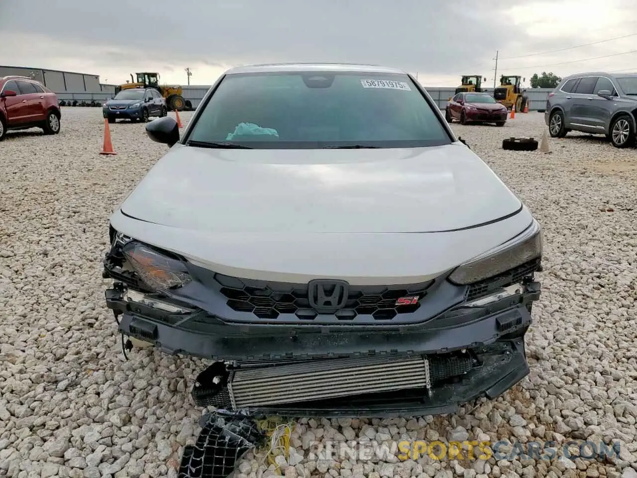 5 Photograph of a damaged car 2HGFE1E54RH476414 HONDA CIVIC 2024