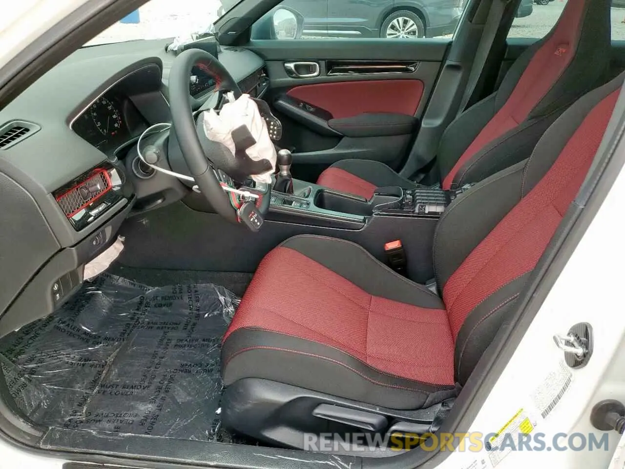 7 Photograph of a damaged car 2HGFE1E54RH476414 HONDA CIVIC 2024