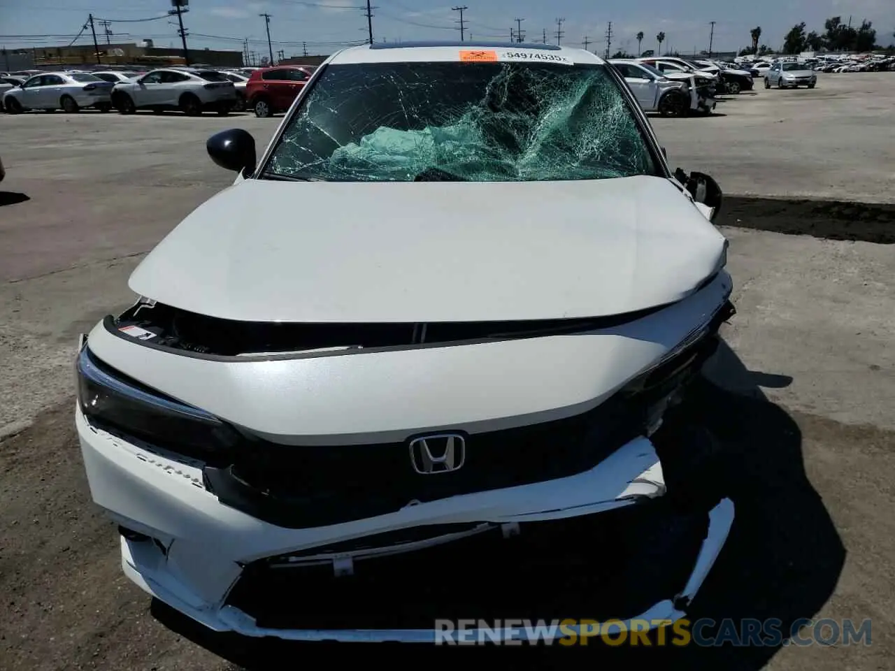 5 Photograph of a damaged car 2HGFE1E5XRH470584 HONDA CIVIC 2024