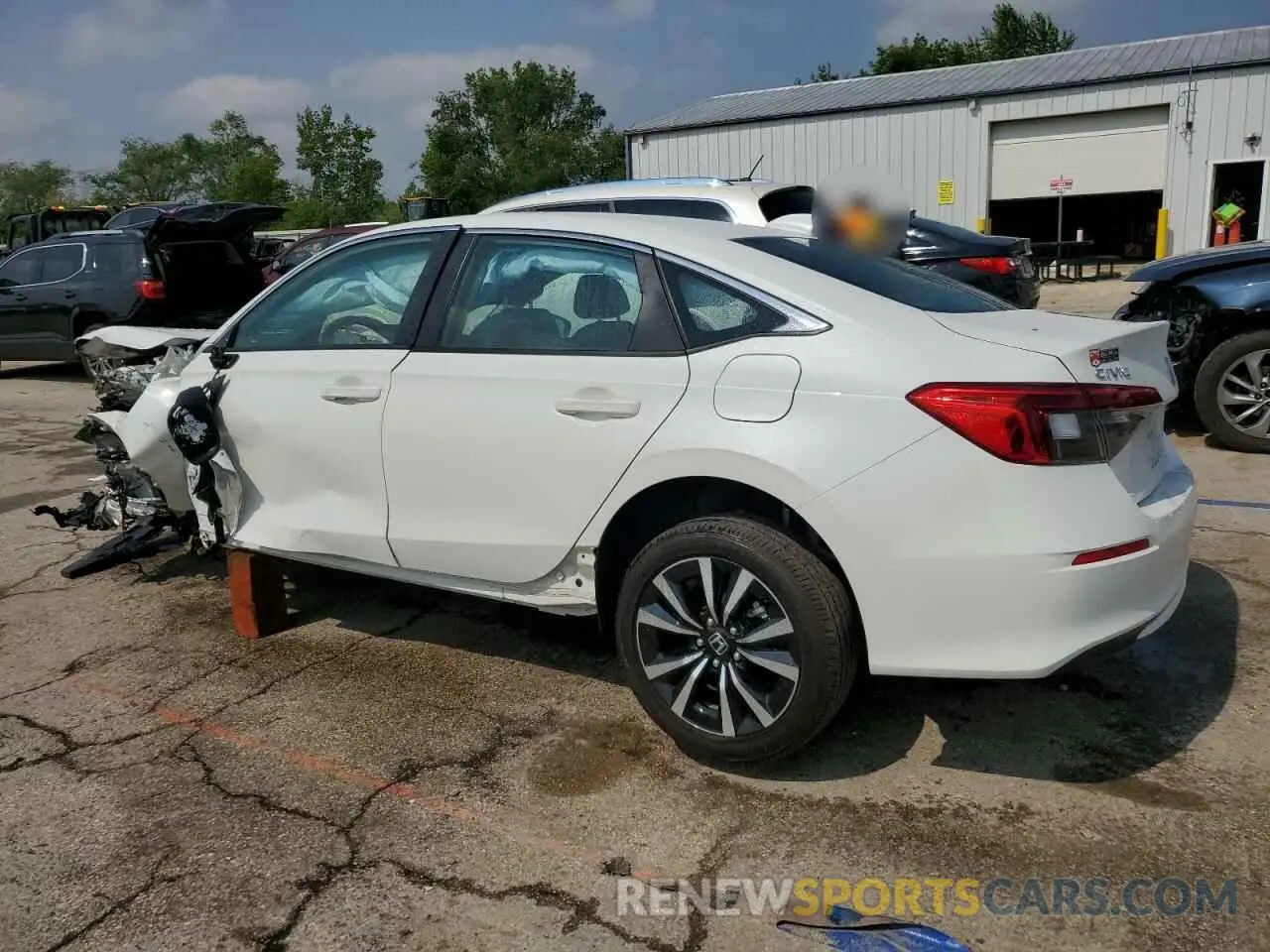 2 Photograph of a damaged car 2HGFE1F70RH340703 HONDA CIVIC 2024