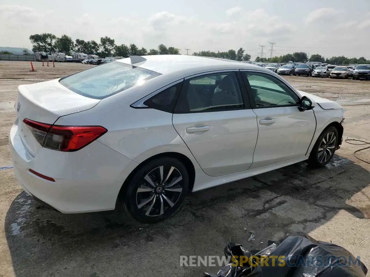 3 Photograph of a damaged car 2HGFE1F70RH340703 HONDA CIVIC 2024