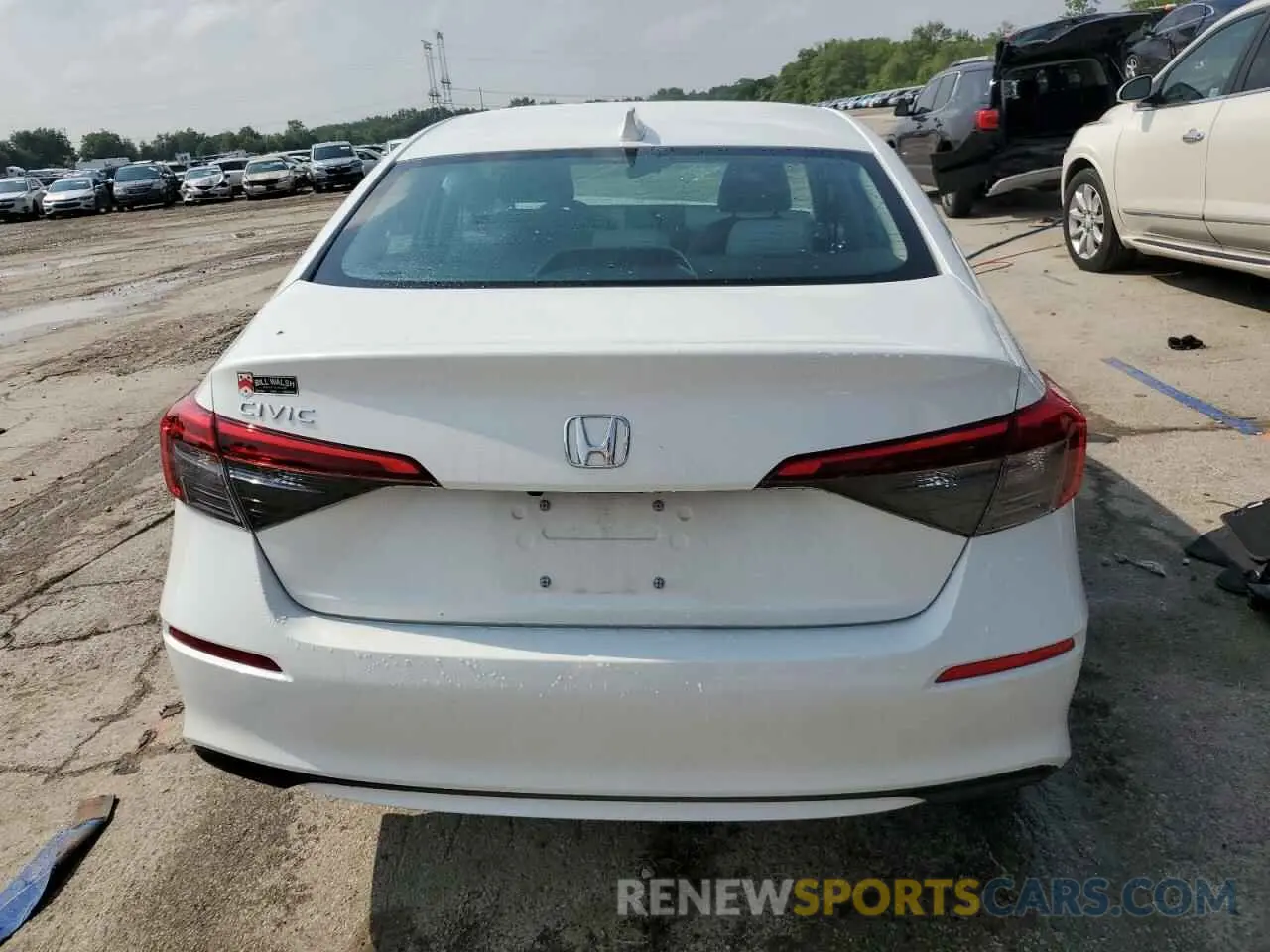 6 Photograph of a damaged car 2HGFE1F70RH340703 HONDA CIVIC 2024