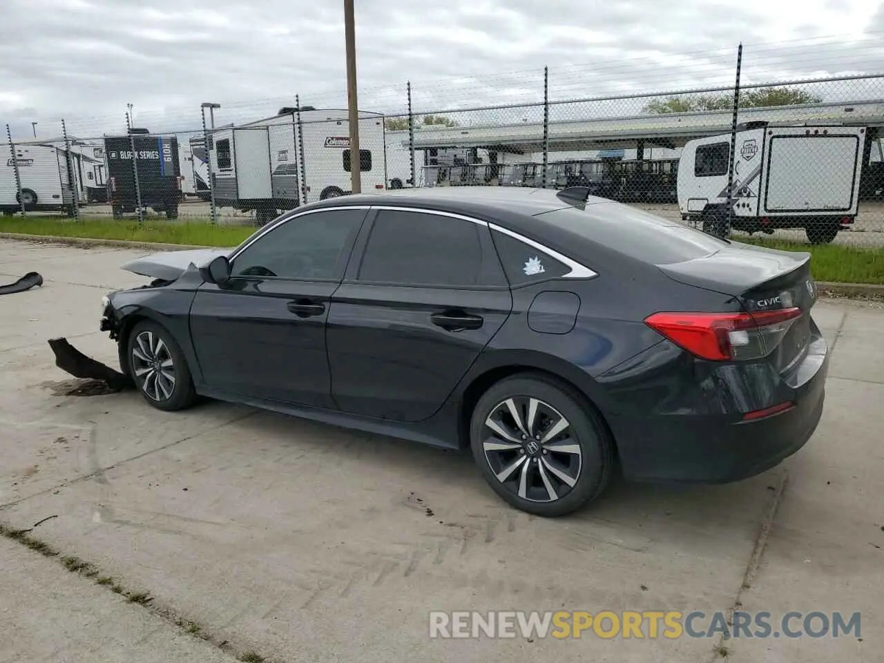 2 Photograph of a damaged car 2HGFE1F71RH302090 HONDA CIVIC 2024