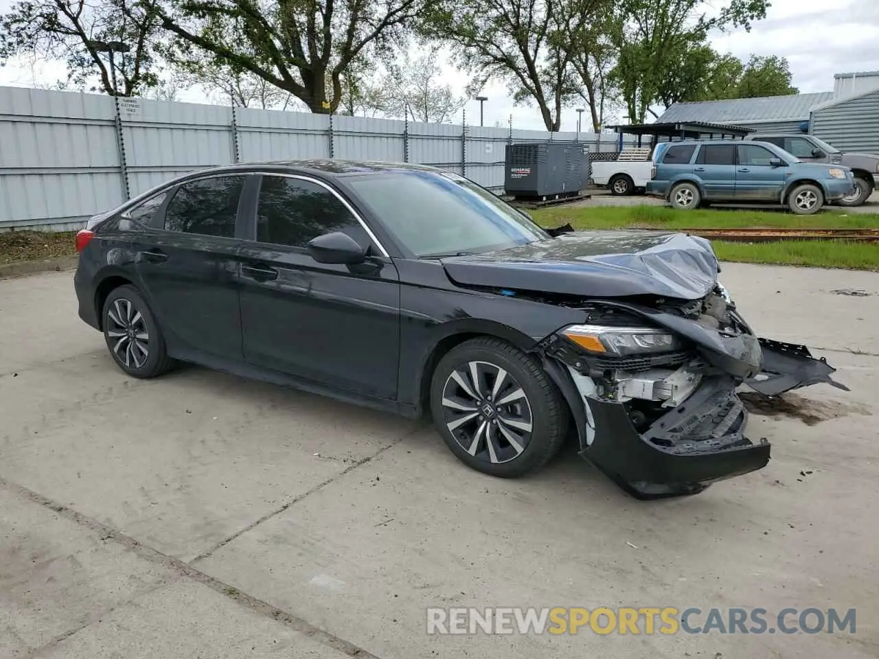 4 Photograph of a damaged car 2HGFE1F71RH302090 HONDA CIVIC 2024