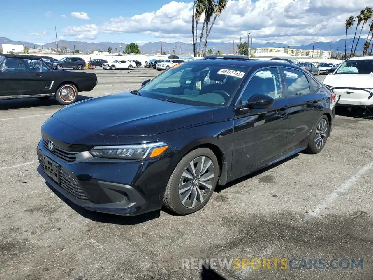 1 Photograph of a damaged car 2HGFE1F71RH318872 HONDA CIVIC 2024