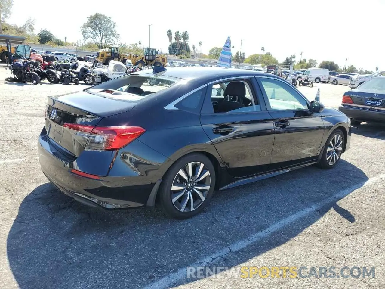 3 Photograph of a damaged car 2HGFE1F71RH318872 HONDA CIVIC 2024