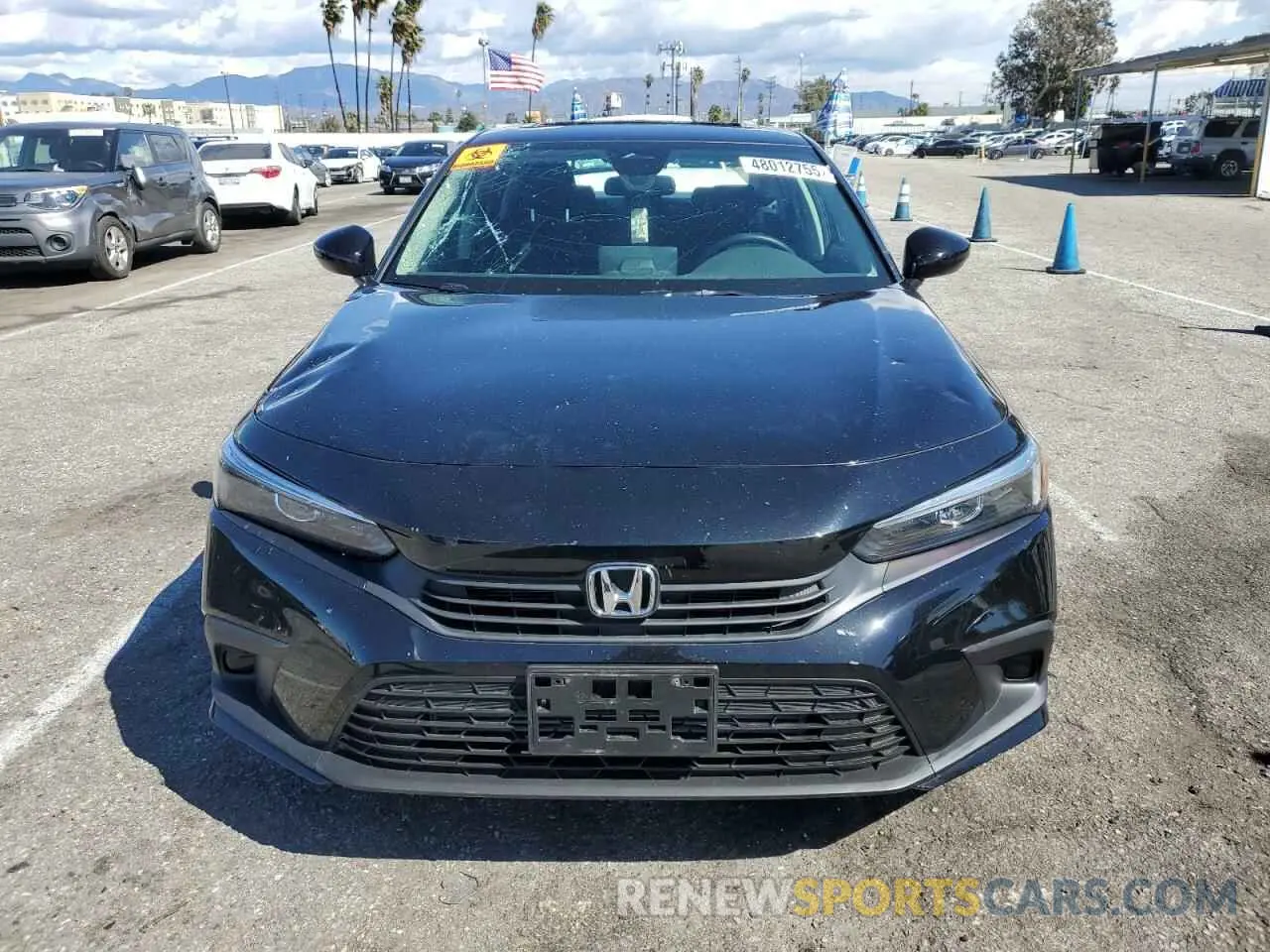 5 Photograph of a damaged car 2HGFE1F71RH318872 HONDA CIVIC 2024