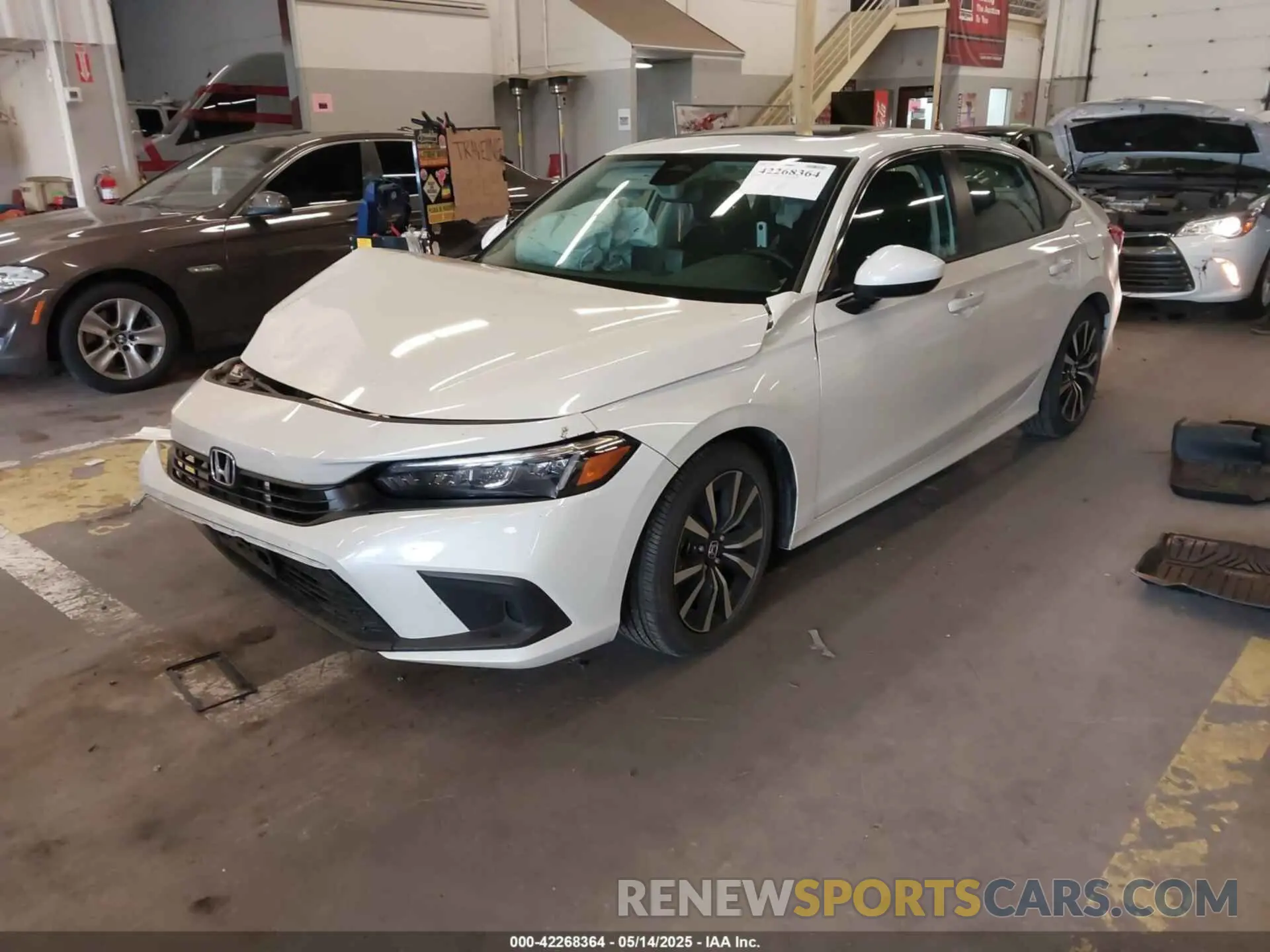 2 Photograph of a damaged car 2HGFE1F72RH312787 HONDA CIVIC 2024