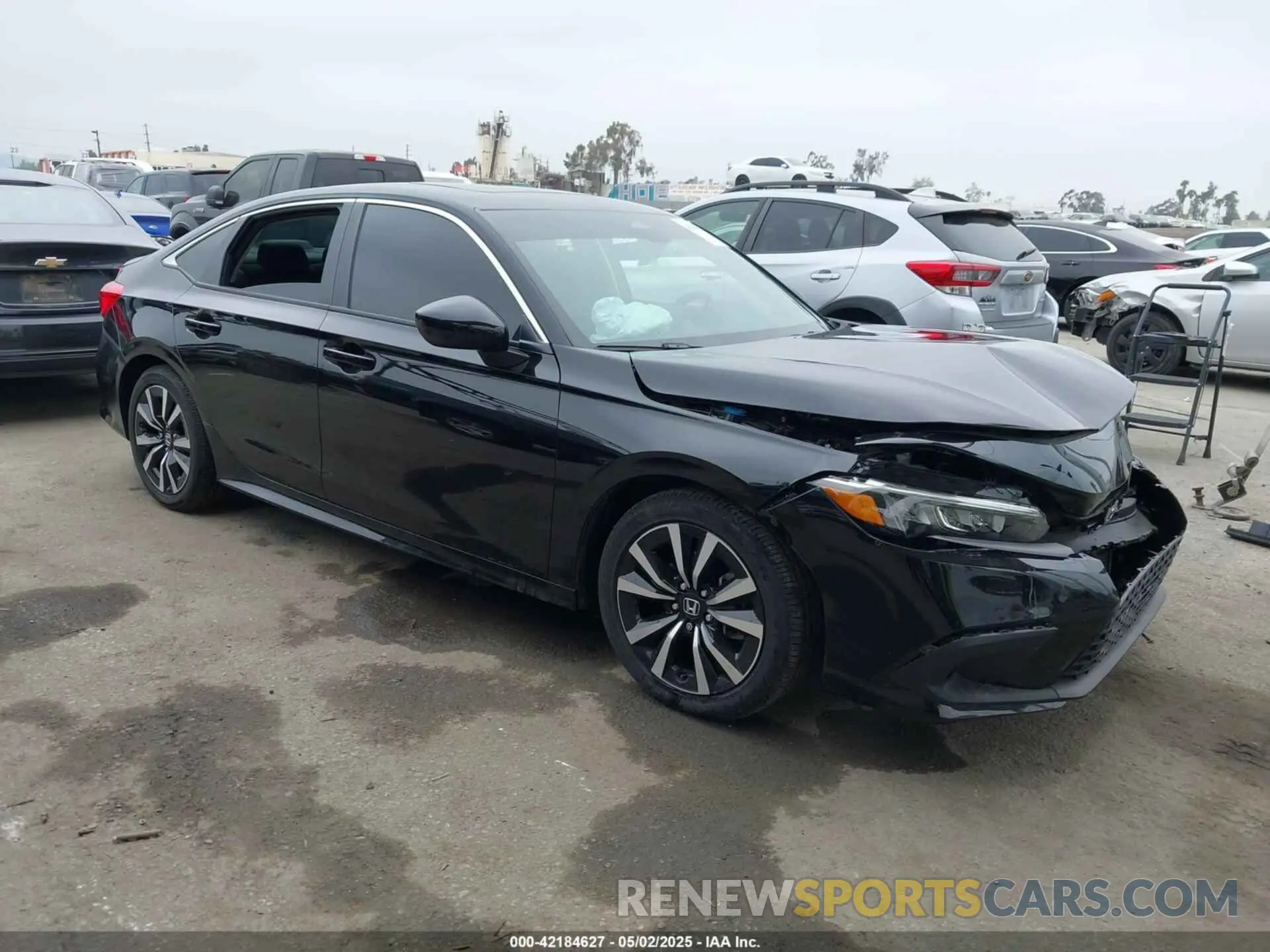 1 Photograph of a damaged car 2HGFE1F72RH322106 HONDA CIVIC 2024