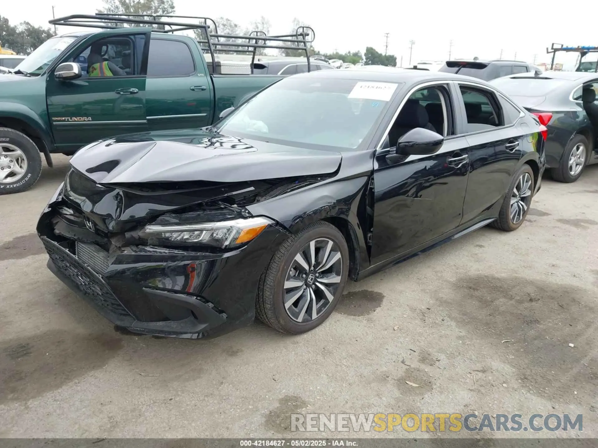 2 Photograph of a damaged car 2HGFE1F72RH322106 HONDA CIVIC 2024