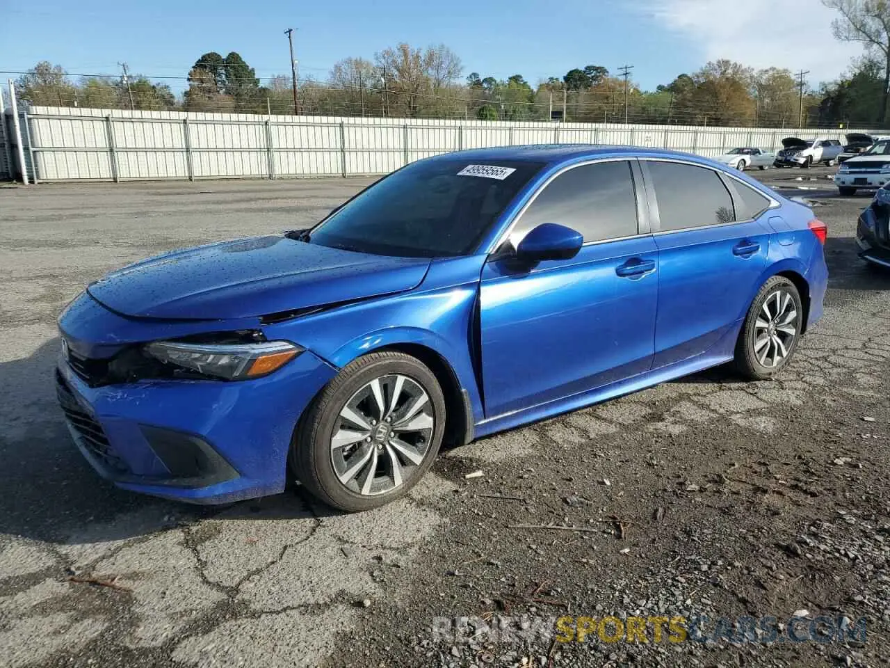 1 Photograph of a damaged car 2HGFE1F72RH332702 HONDA CIVIC 2024