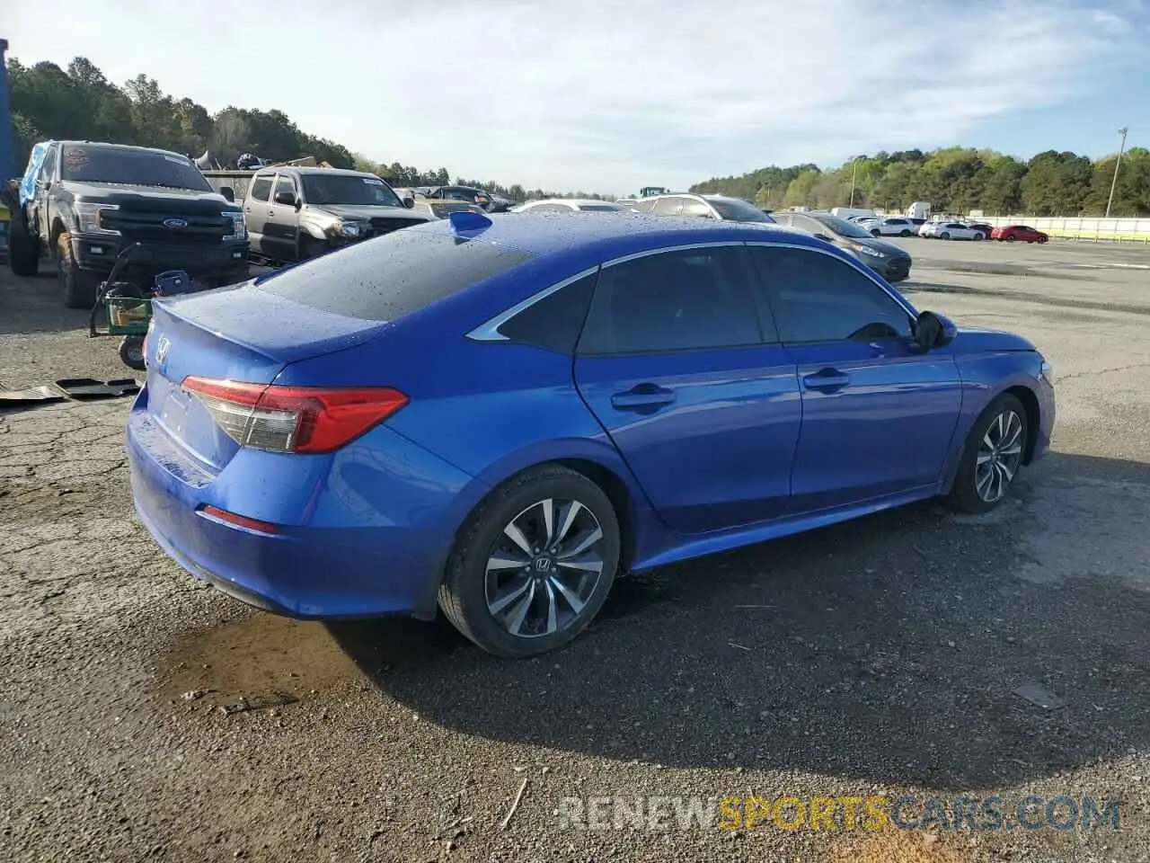 3 Photograph of a damaged car 2HGFE1F72RH332702 HONDA CIVIC 2024