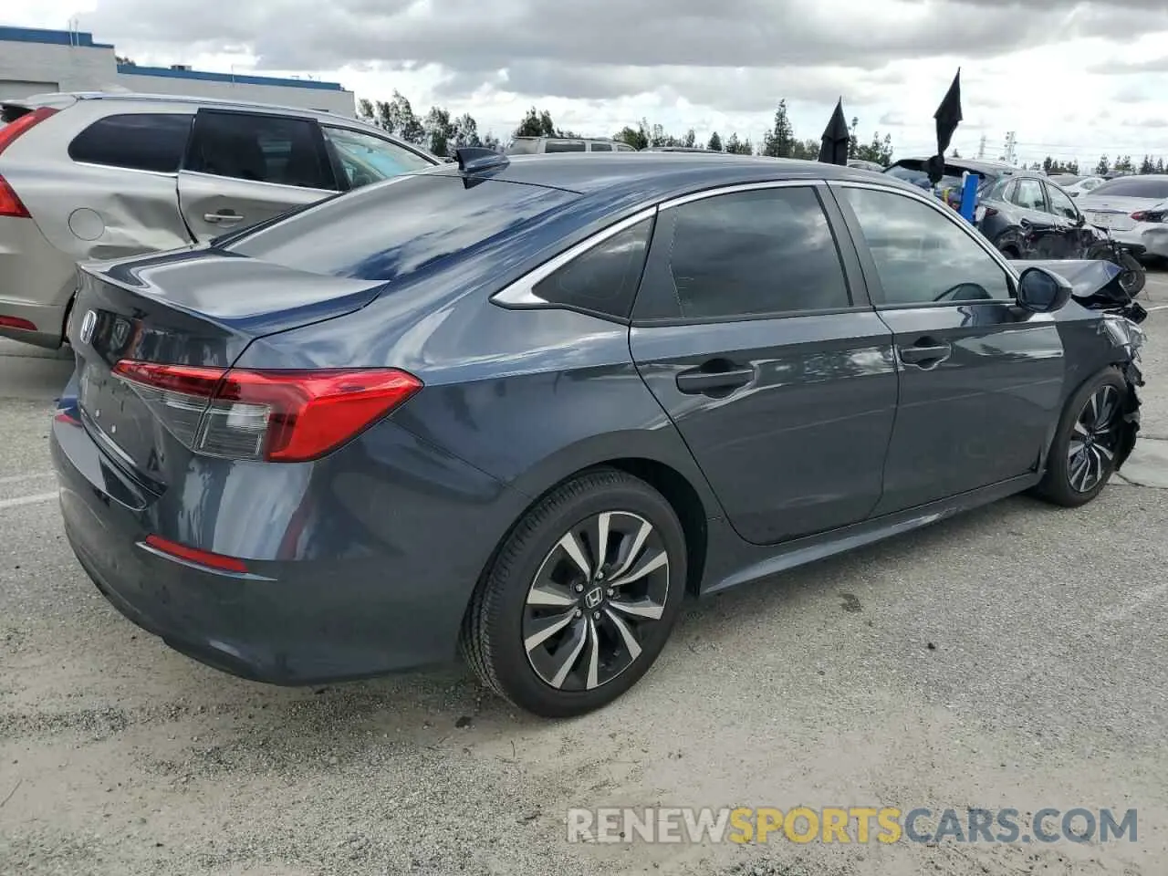 3 Photograph of a damaged car 2HGFE1F72RH336703 HONDA CIVIC 2024