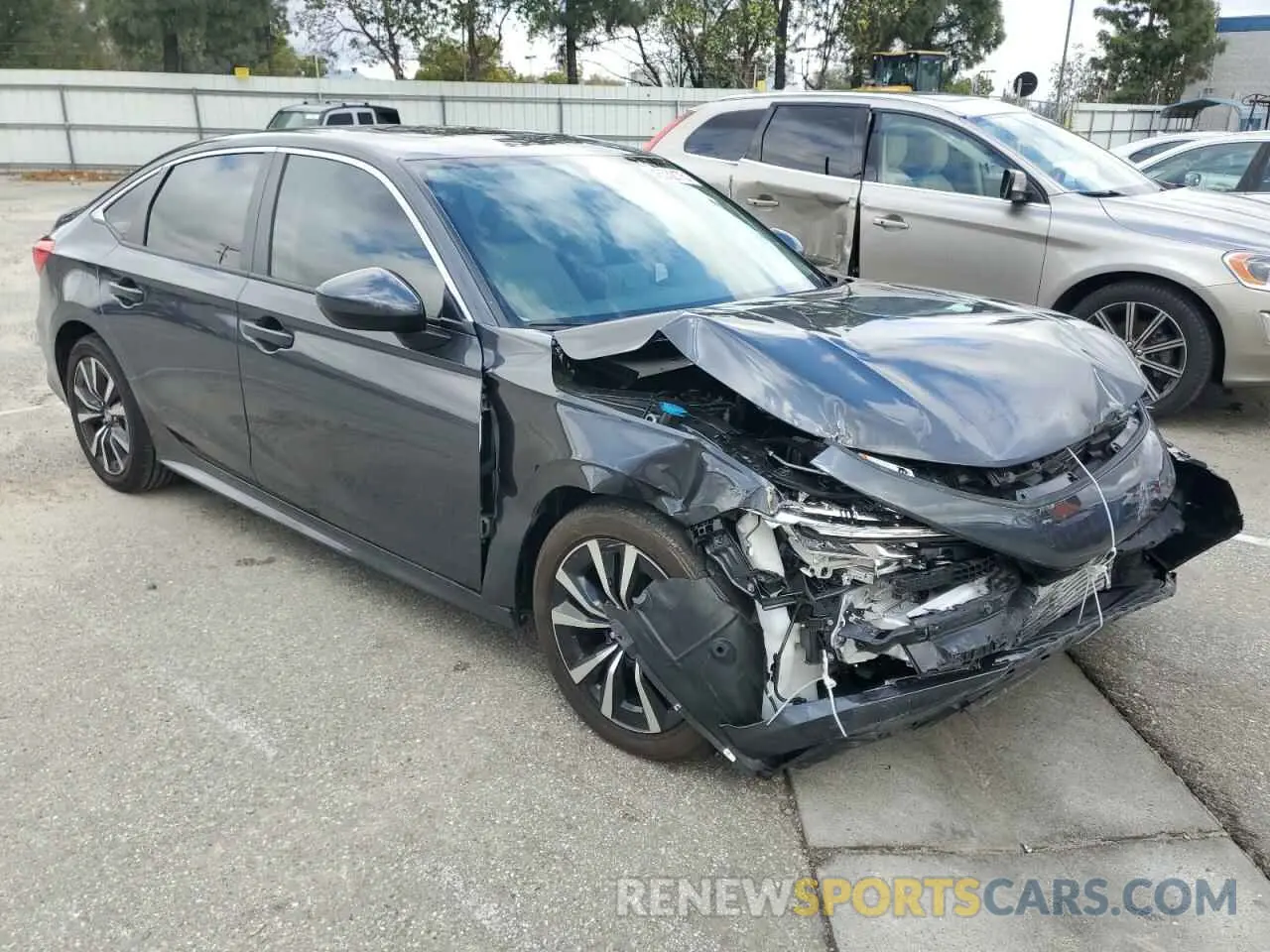 4 Photograph of a damaged car 2HGFE1F72RH336703 HONDA CIVIC 2024