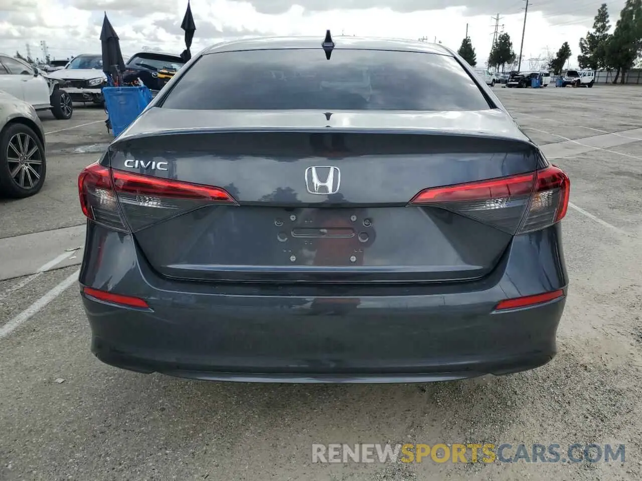 6 Photograph of a damaged car 2HGFE1F72RH336703 HONDA CIVIC 2024