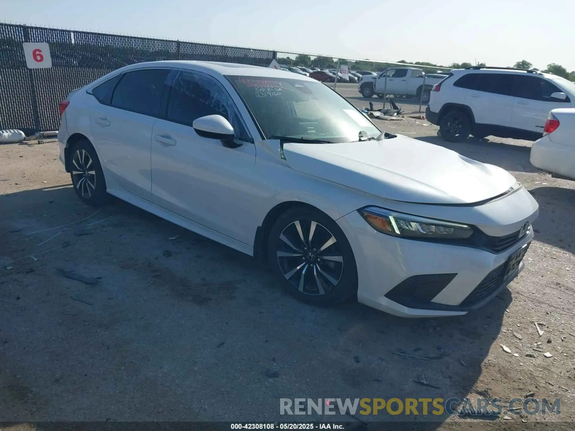 1 Photograph of a damaged car 2HGFE1F74RH304514 HONDA CIVIC 2024