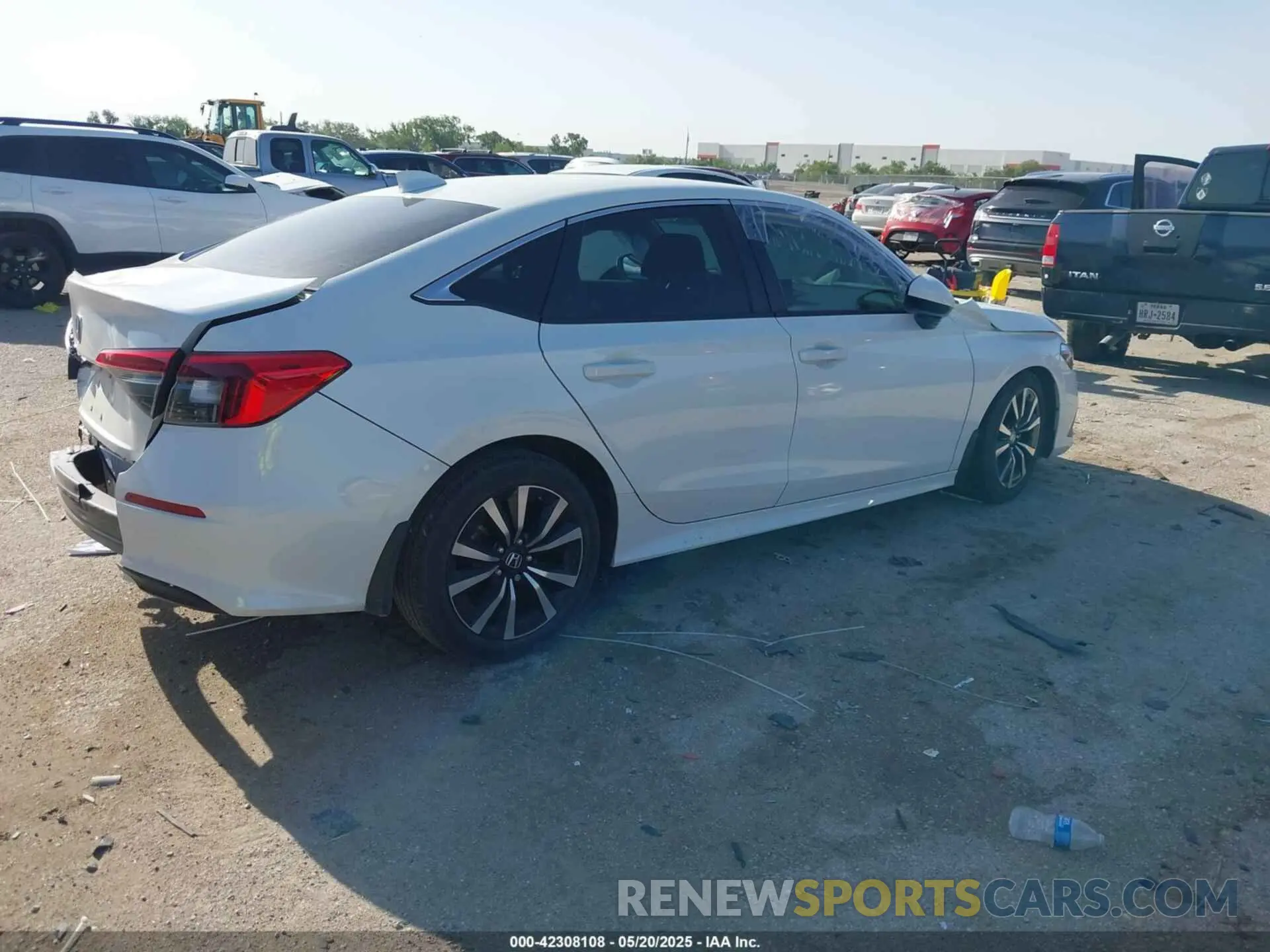 4 Photograph of a damaged car 2HGFE1F74RH304514 HONDA CIVIC 2024