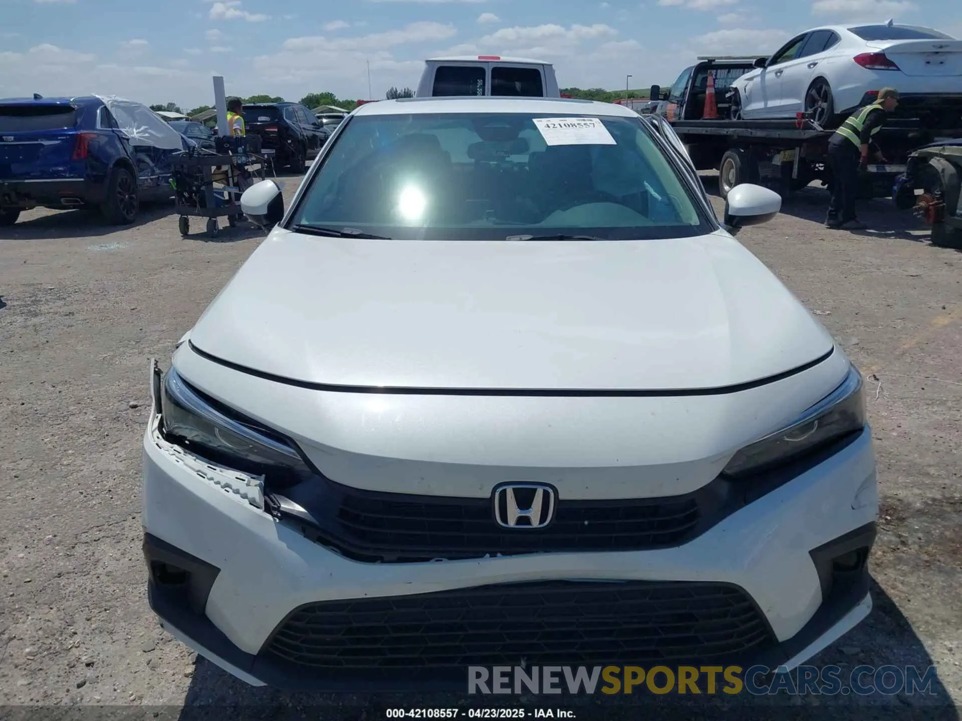 11 Photograph of a damaged car 2HGFE1F74RH305940 HONDA CIVIC 2024