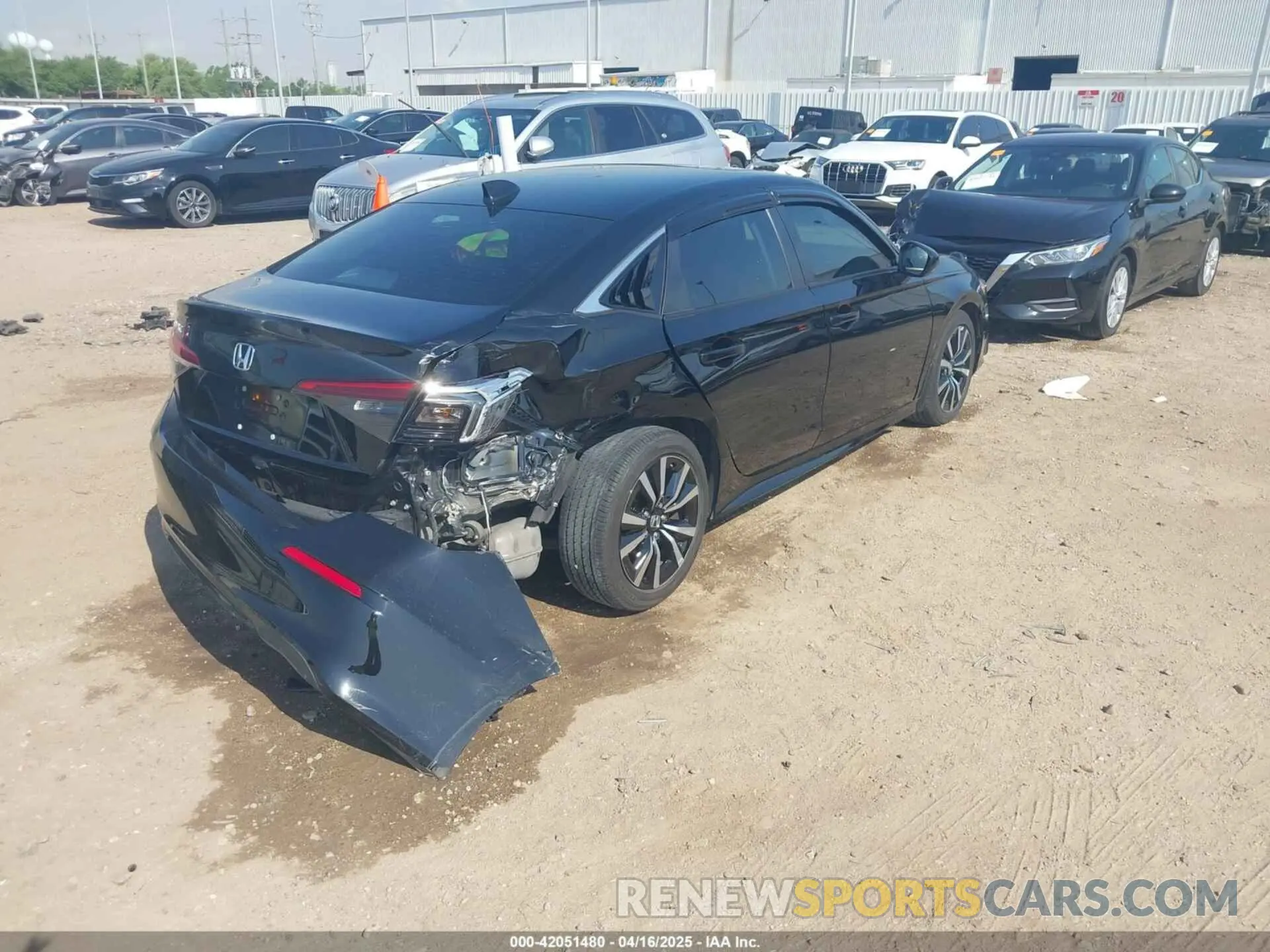 4 Photograph of a damaged car 2HGFE1F75RH305073 HONDA CIVIC 2024