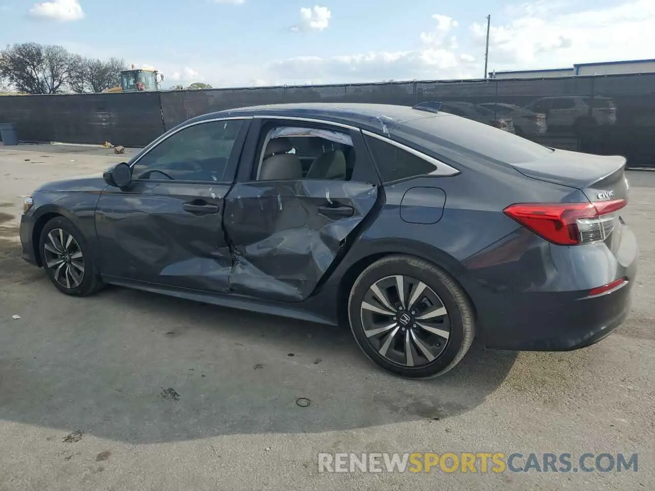 2 Photograph of a damaged car 2HGFE1F75RH318633 HONDA CIVIC 2024