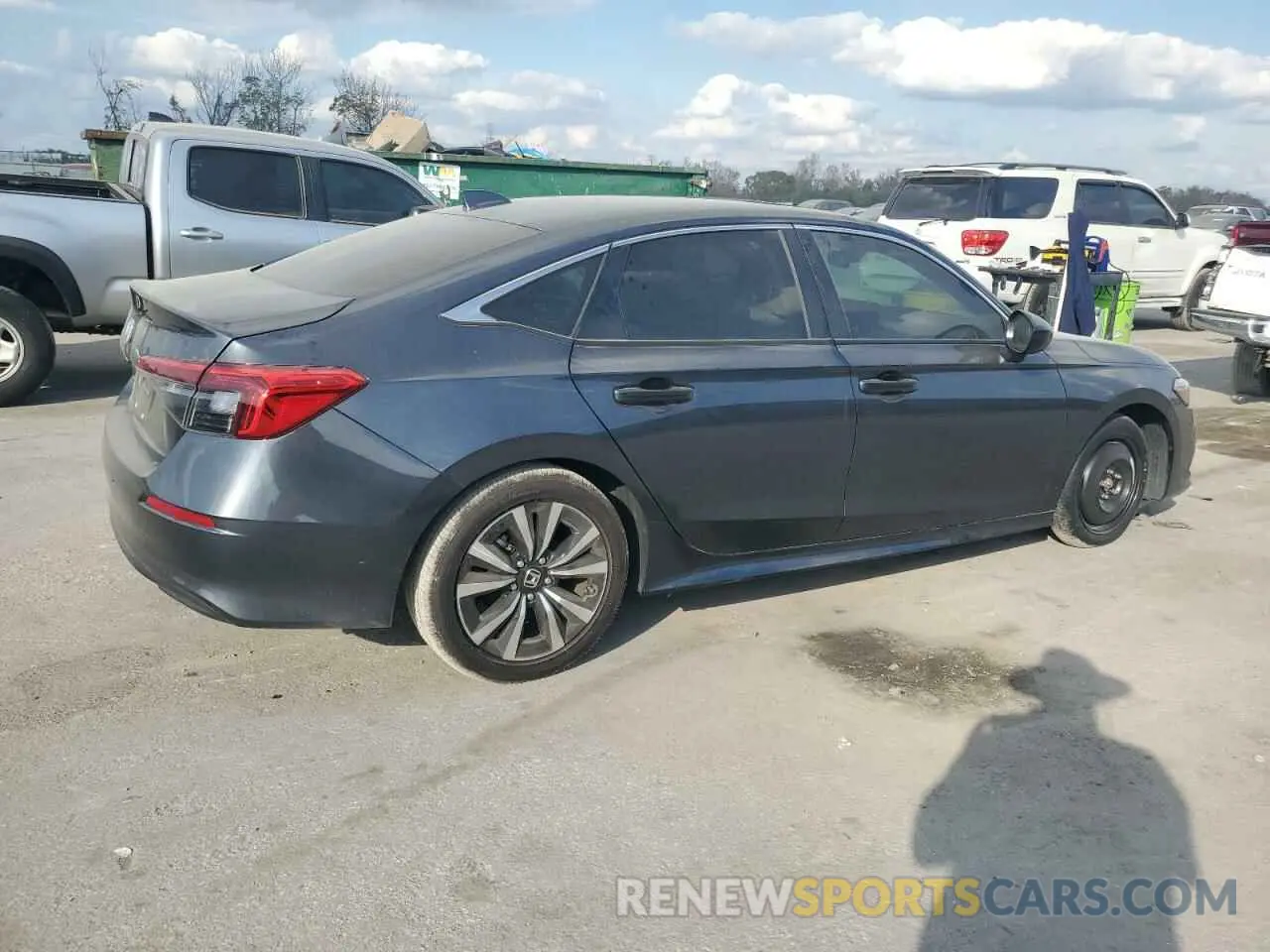 3 Photograph of a damaged car 2HGFE1F75RH318633 HONDA CIVIC 2024