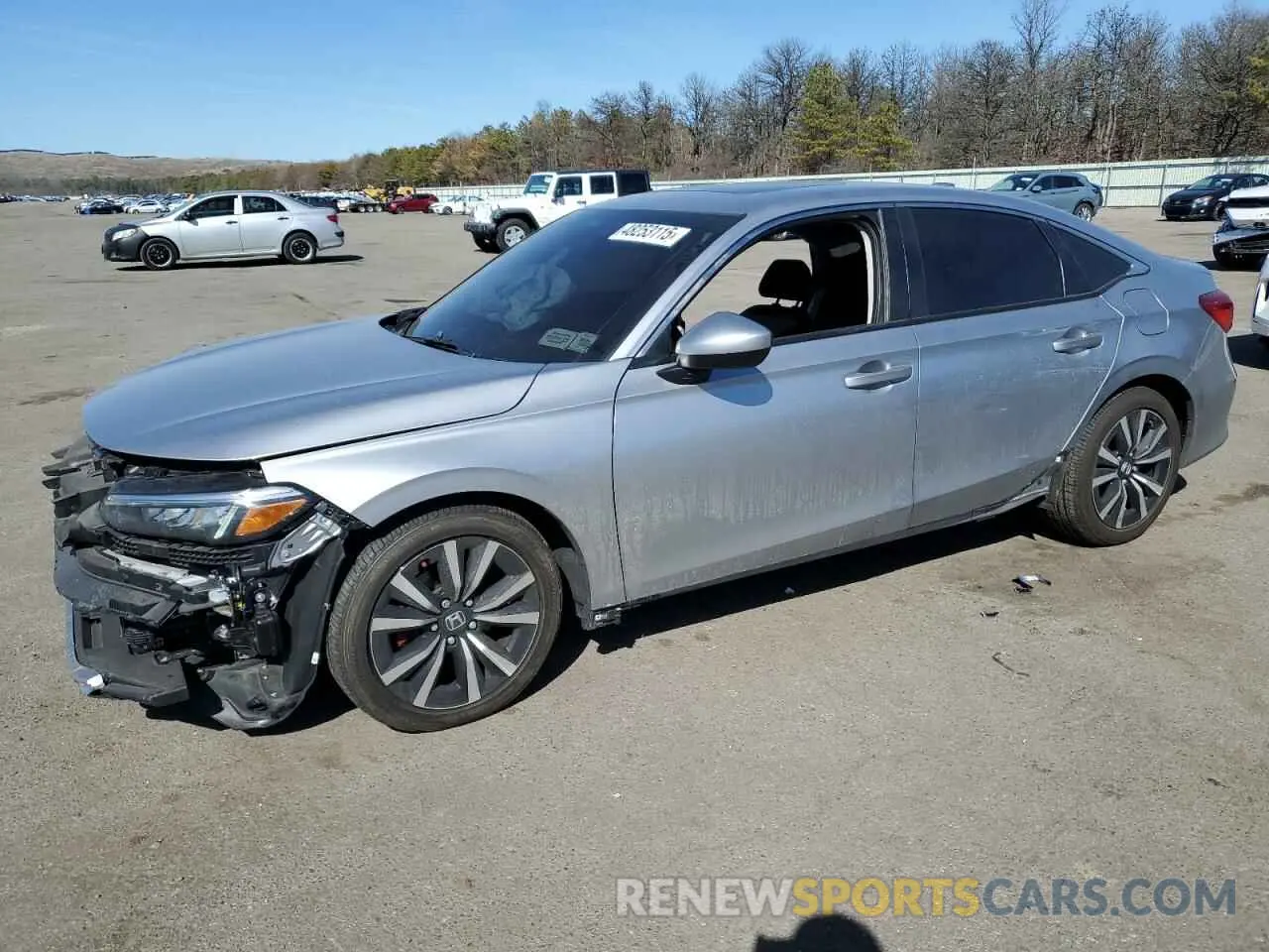 1 Photograph of a damaged car 2HGFE1F76RH310055 HONDA CIVIC 2024