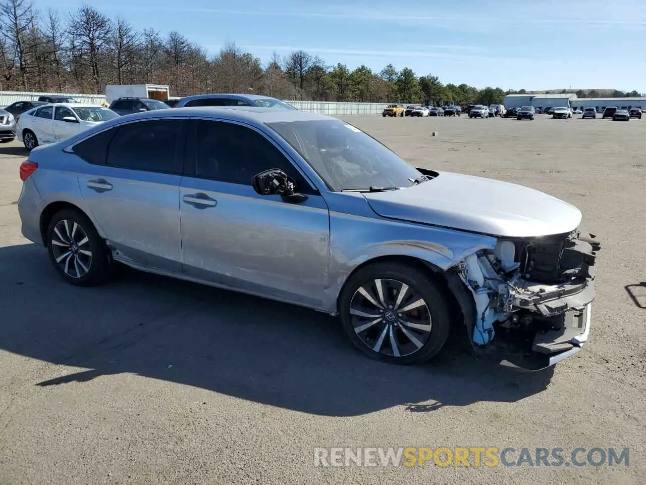 4 Photograph of a damaged car 2HGFE1F76RH310055 HONDA CIVIC 2024