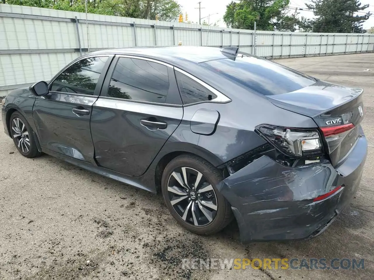 2 Photograph of a damaged car 2HGFE1F76RH319547 HONDA CIVIC 2024