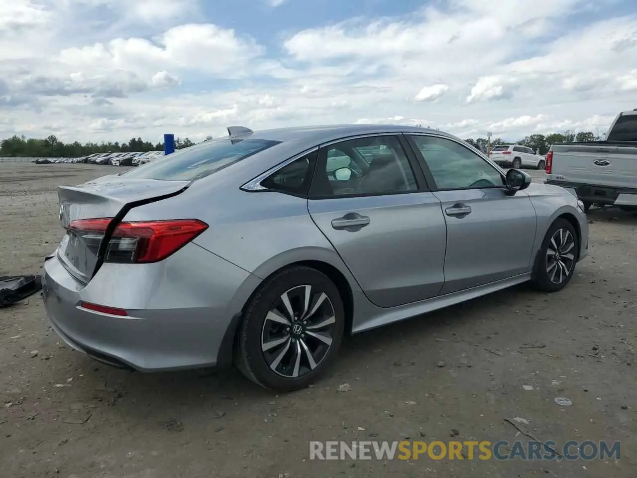 3 Photograph of a damaged car 2HGFE1F78RH302880 HONDA CIVIC 2024