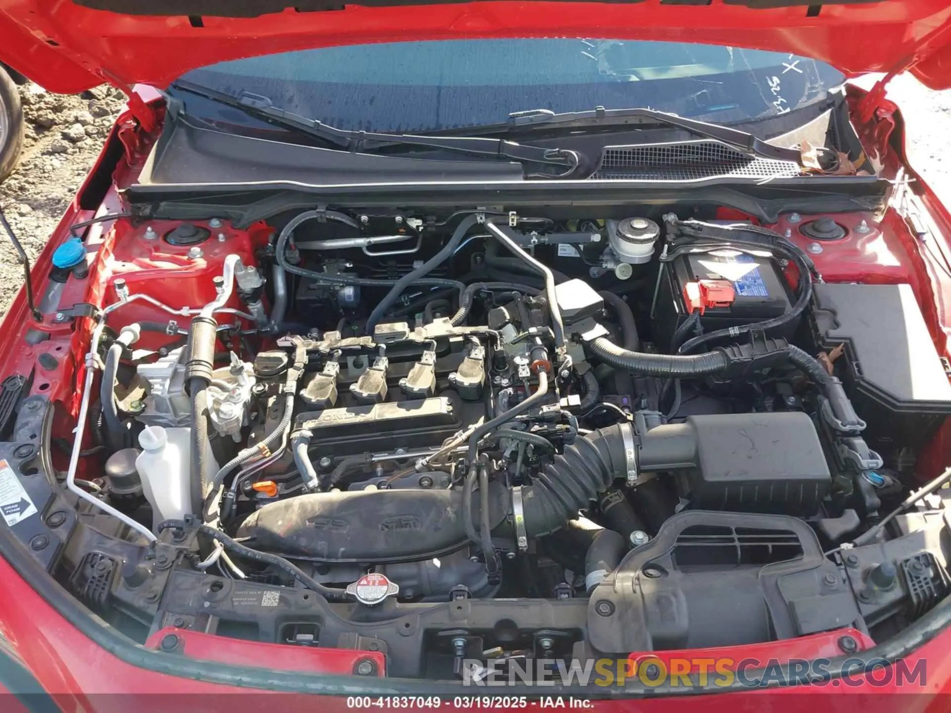 10 Photograph of a damaged car 2HGFE1F79RH306694 HONDA CIVIC 2024