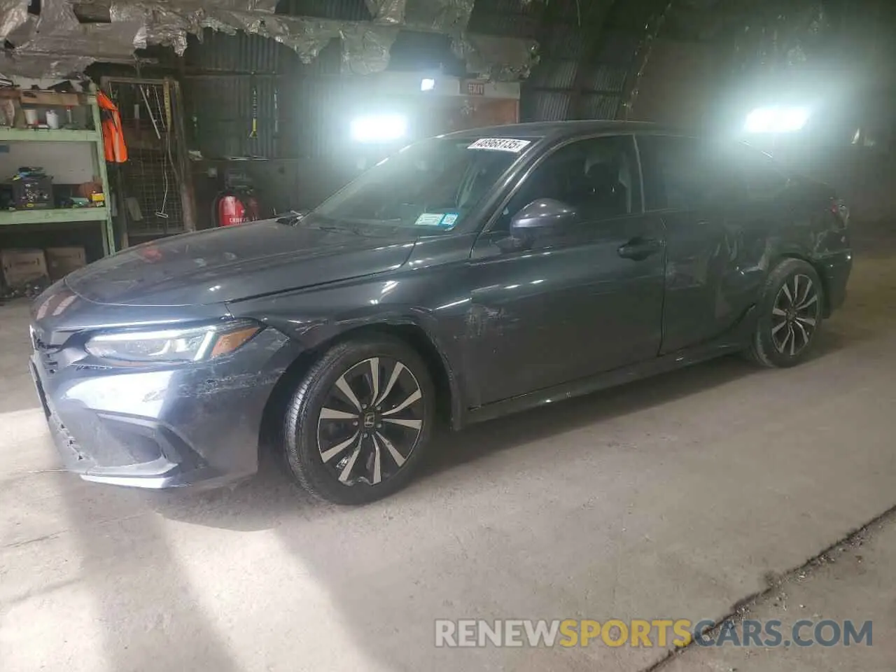 1 Photograph of a damaged car 2HGFE1F79RH322832 HONDA CIVIC 2024