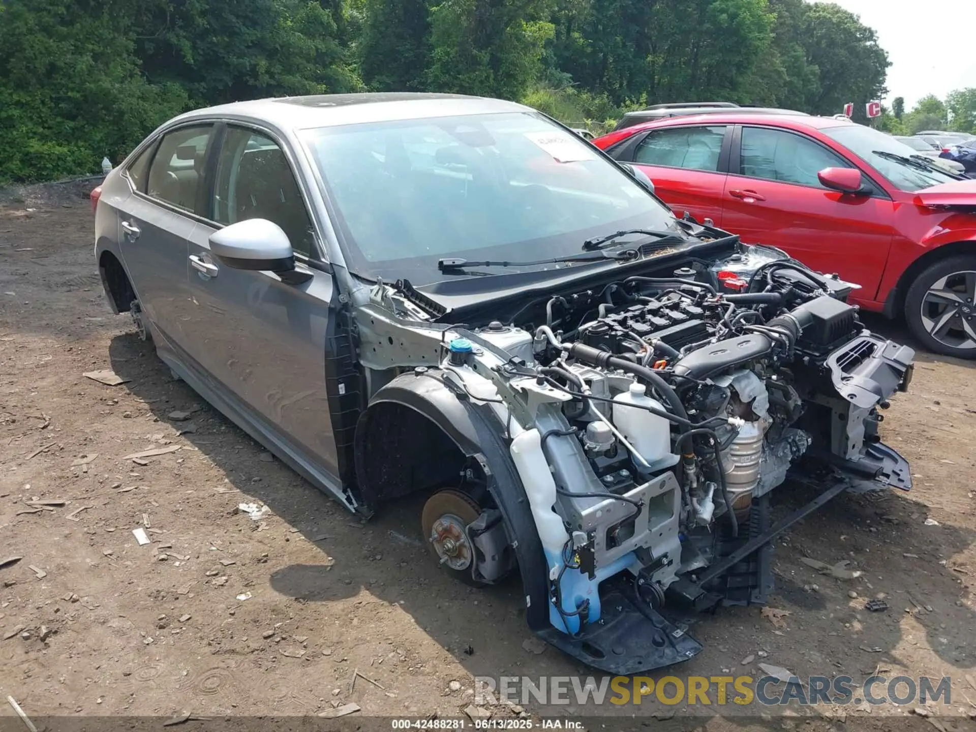 1 Photograph of a damaged car 2HGFE1F79RH325164 HONDA CIVIC 2024