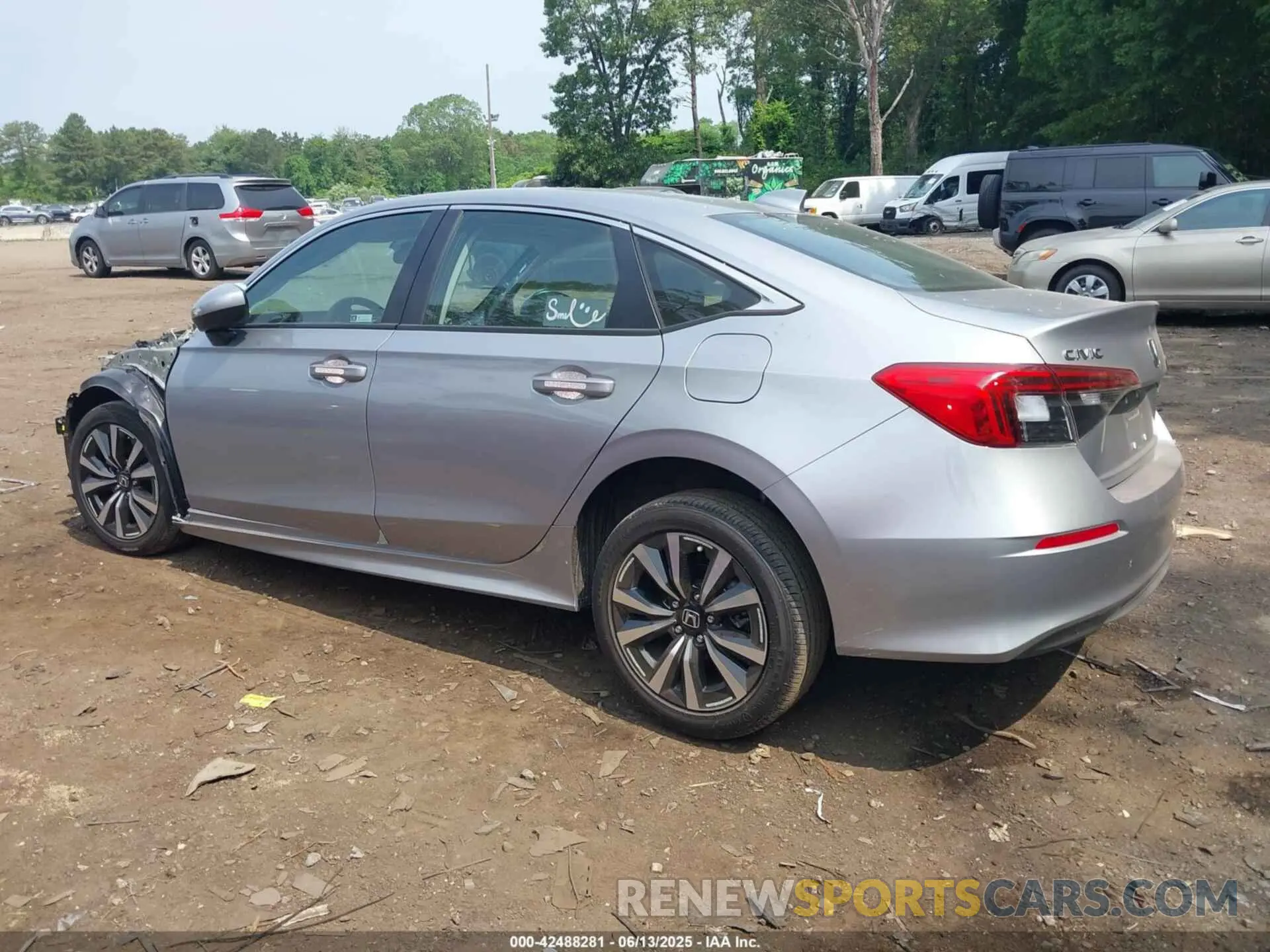 13 Photograph of a damaged car 2HGFE1F79RH325164 HONDA CIVIC 2024