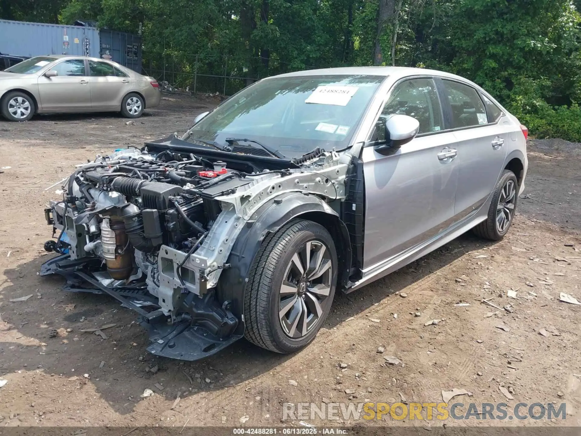 2 Photograph of a damaged car 2HGFE1F79RH325164 HONDA CIVIC 2024